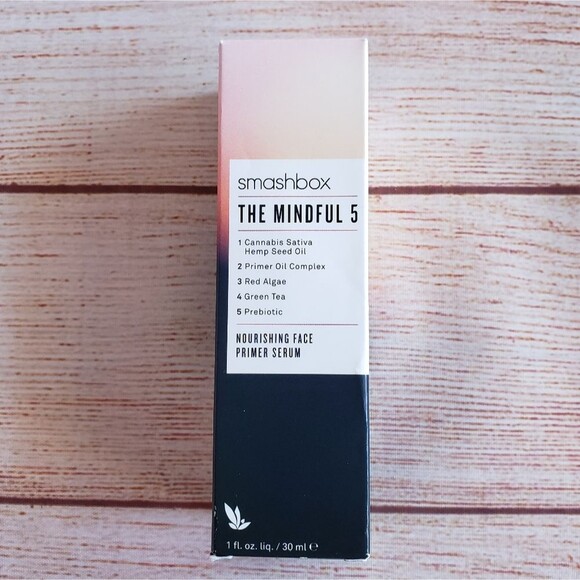 NIB Smashbox Norishing Face Primer Serum - The Mindful 5 - 1 fl. Oz - Picture 3 of 10